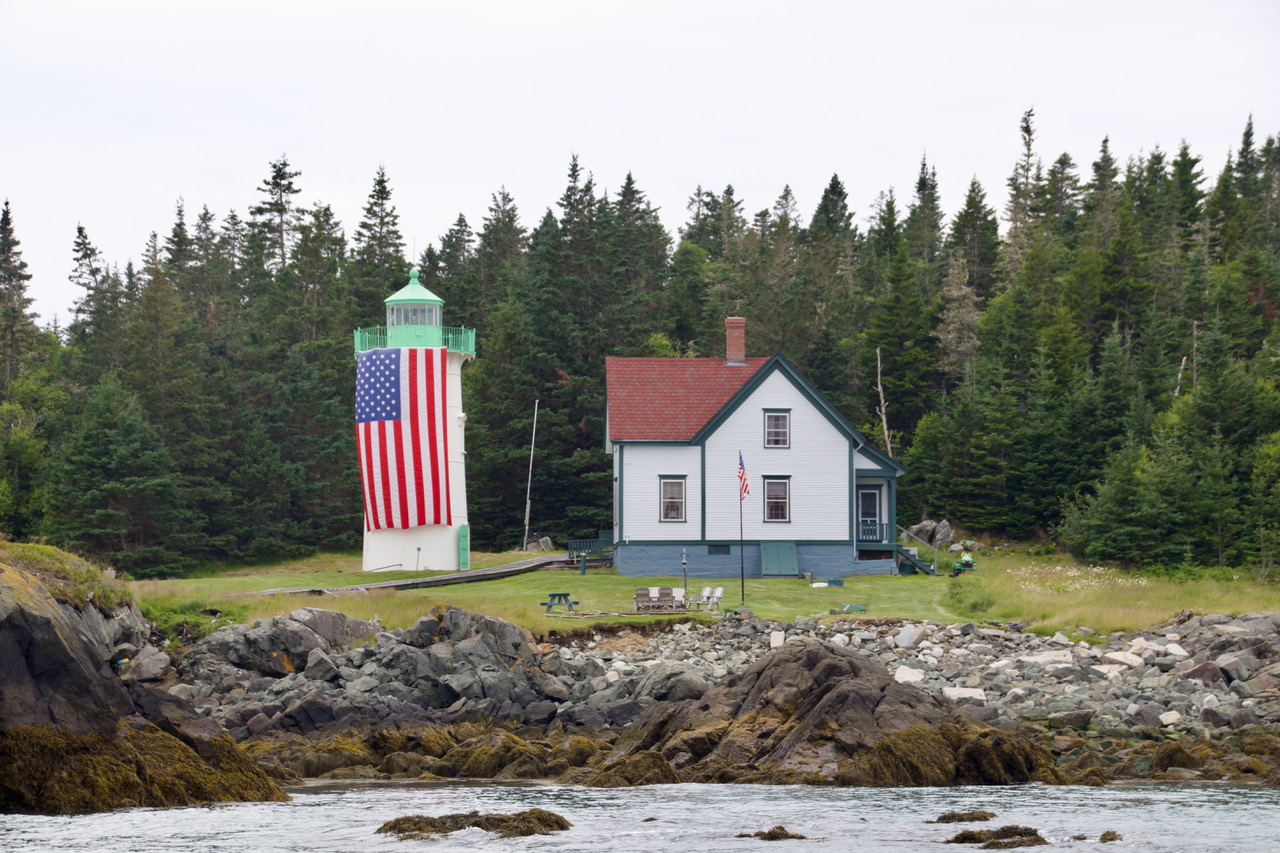Little River Light - at the entrance to Cutler Harbor July 4th 2024